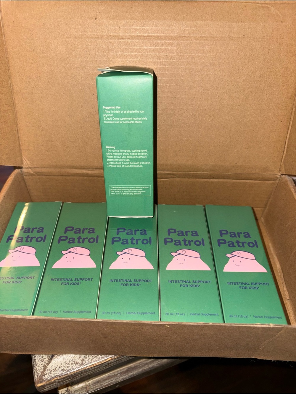 Para Patrol Kids Intestinal Support - Green Packaging
